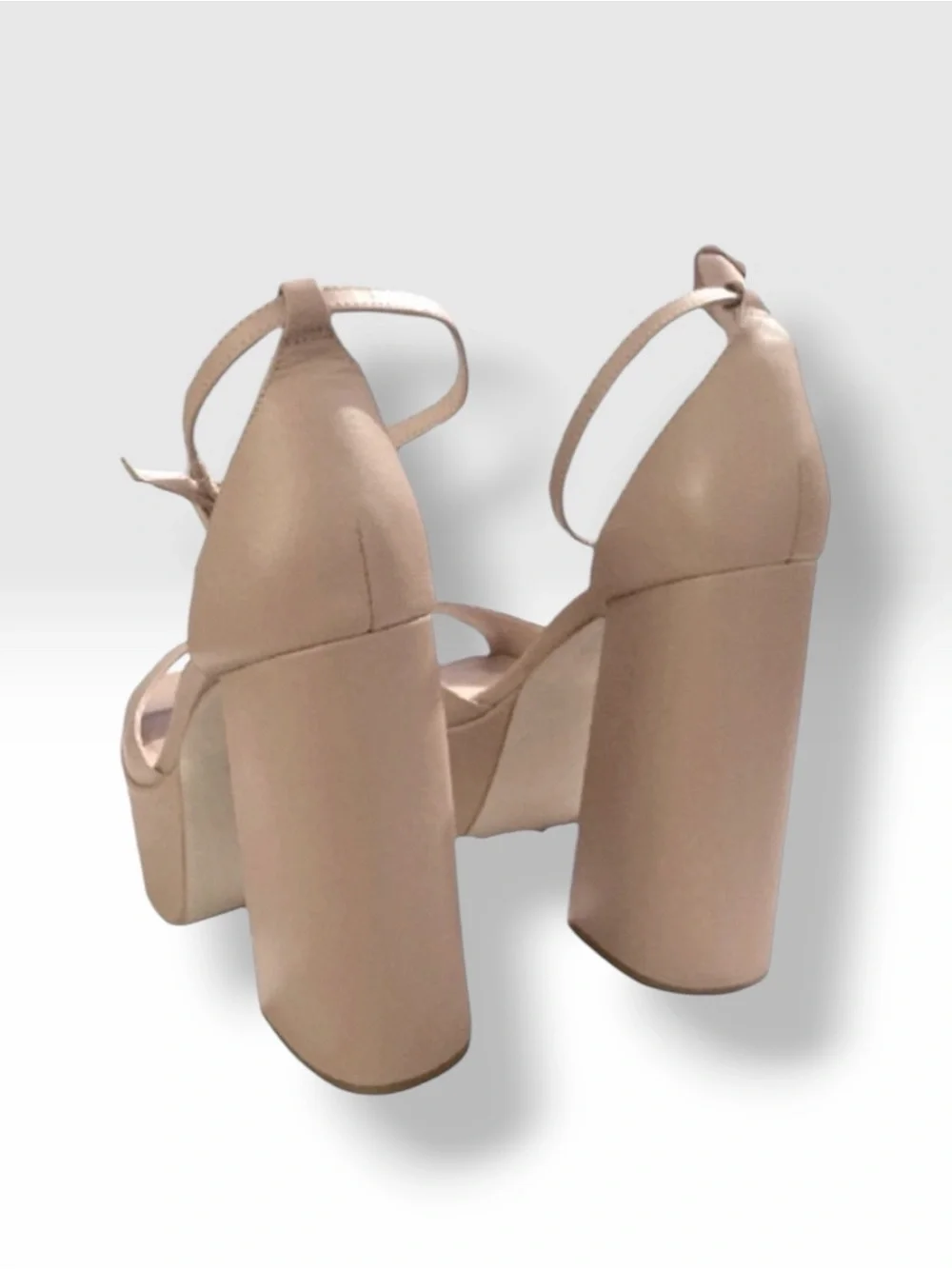 NWT STEVE MADDEN KASSIANI Platform Heels In cream tan Size 10M